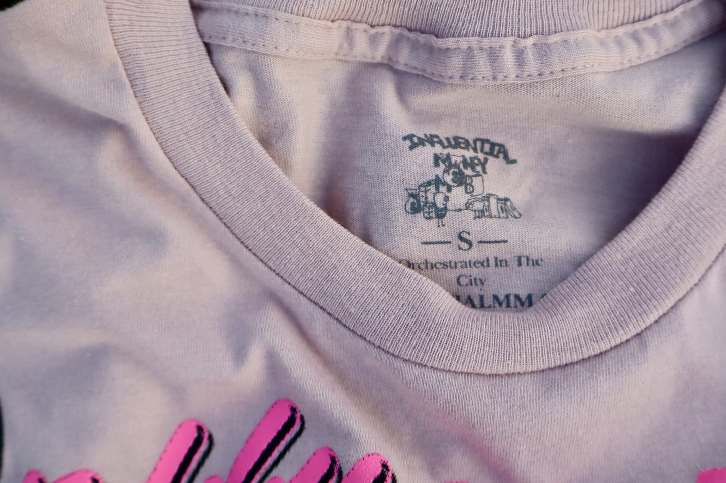 BLUSH PINK I.C JERSEY CROP TEE