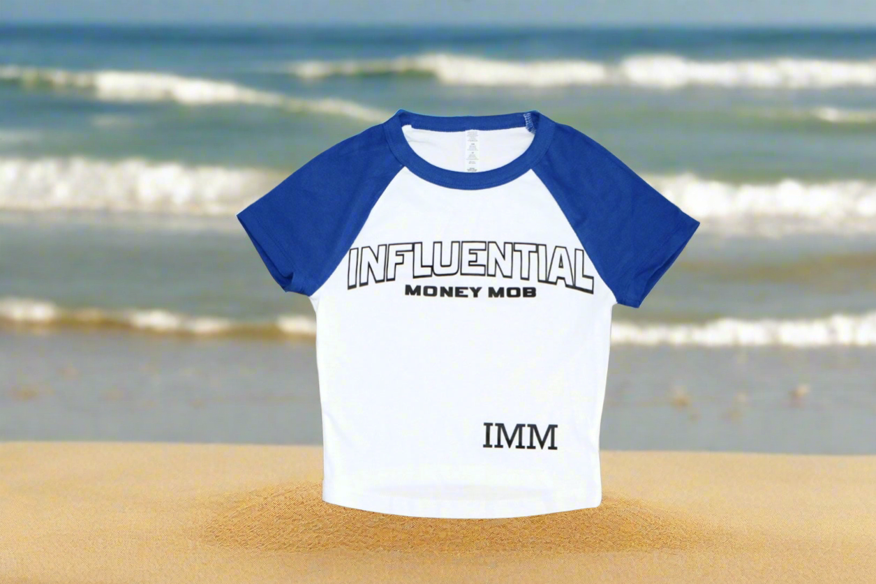 BLUE COMPANY RIB TEE