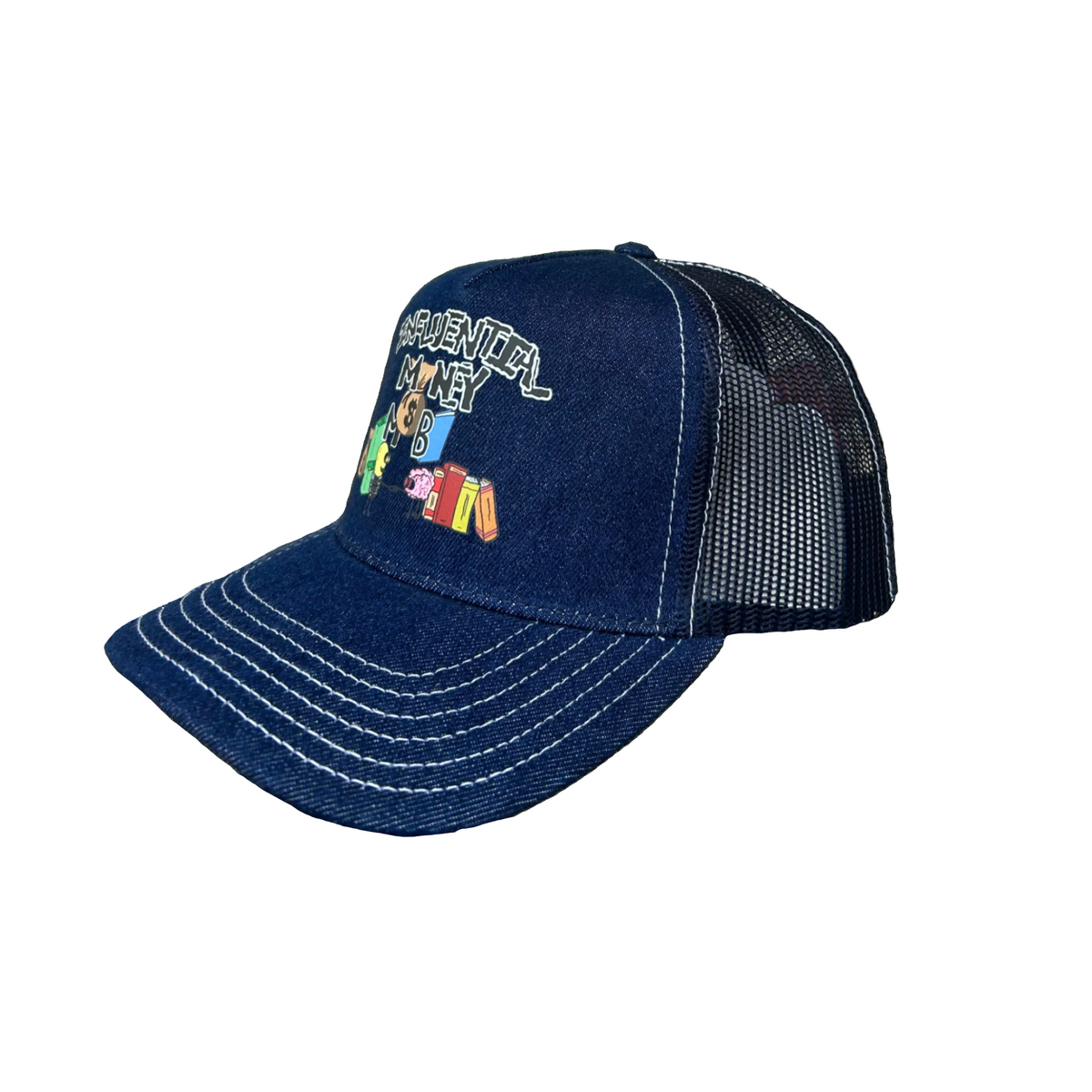 NAVY DENIM OG TRUCKER