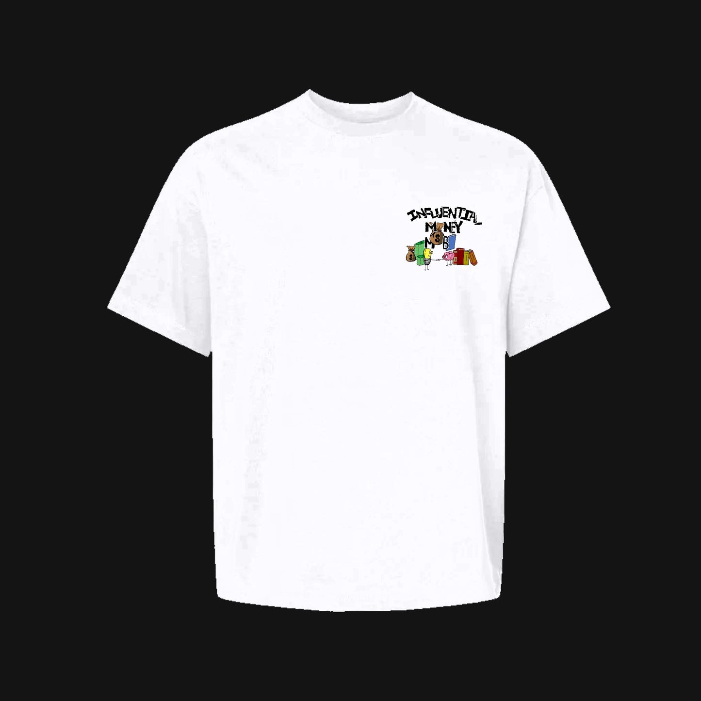 WHITE RETRO OG POCKET TEE