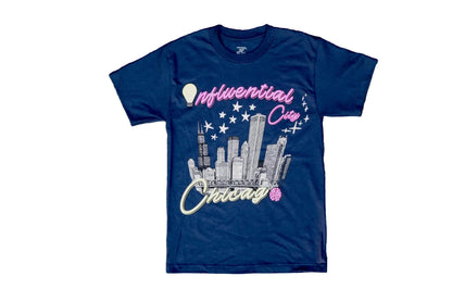MIDNIGHT BLUE I.C OVERSIZED TEE