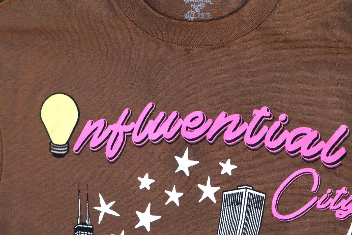 BROWN I.C OVERSIZED TEE
