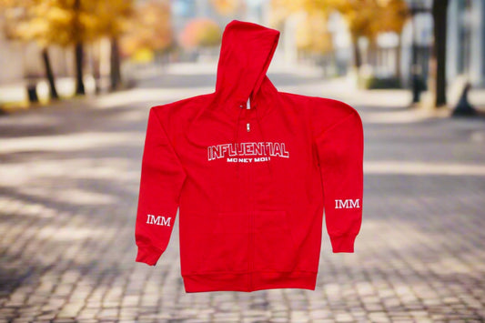 IMM RED COMPANY ZIP-UP