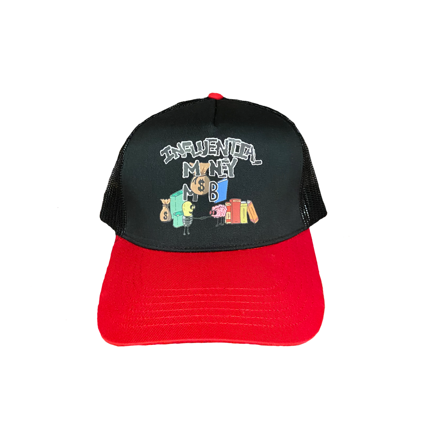 IMM BLACK/RED OG Trucker